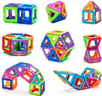 KIK KX9679 Magnetická stavebnice Magical Magnet 20 dílů - bazar 