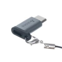 Izoxis 18933 Adaptér OTG Micro USB 2.0 USB Type-C se šňůrkou