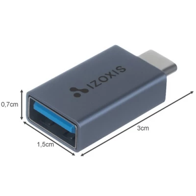 Izoxis 18936 Adaptér OTG USB 3.0 USB TYPE-C