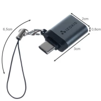 Izoxis 18932 Adaptér OTG USB 3.0 USB TYPE-C se šňůrkou