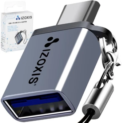 Izoxis 18932 Adaptér OTG USB 3.0 USB TYPE-C se šňůrkou