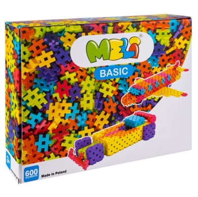 ISO 20235 Stavební bloky Meli Basic 600 dílů