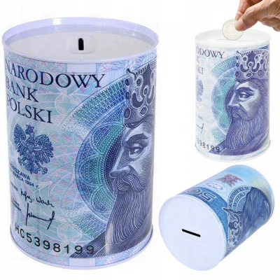 Verk 01765 Pokladnička plechová PLN 13 x 8 cm