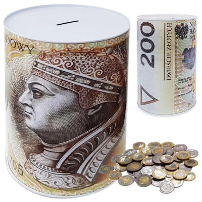 Verk 01766 Pokladnička plechová PLN 15 x 10 cm XL