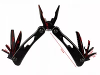 Verk 14384 Viacúčelový vreckový nôž MULTITOOL 20 v 1 čierny