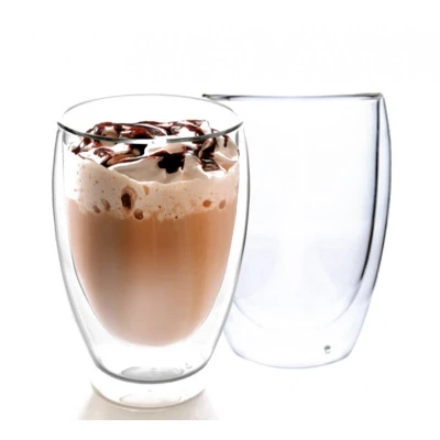 eCa SZK01 Sklenice na Cafe Latte 350 ml 2 ks