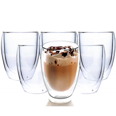 eCa SZK01 Sklenice na Cafe Latte 350 ml 6 ks