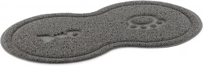 Pronett Podložka pod psiu misku 45 x 25 cm sivá