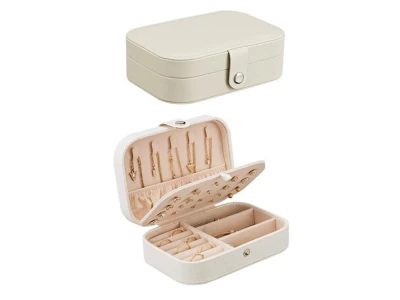 Verk 01782 Designová šperkovnice 16 x 12 x 5,5 cm bílá