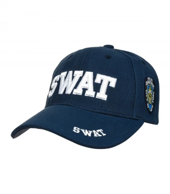 Versoli Kšiltovka Unisex s nášivkou SWAT modrá