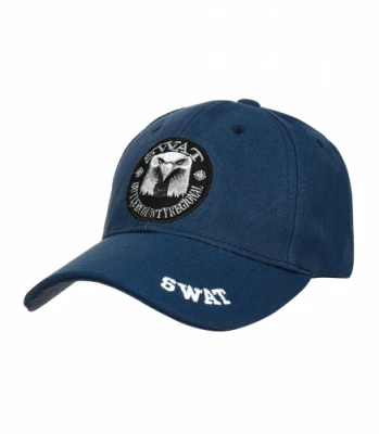 Versoli CZ61 Šiltovka Unisex s nášivkou SWAT modrá