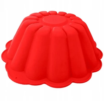 Foxter 2175 Silikónová forma na bábovku 24 x 8 cm červená