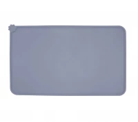 Nuxie Podložka pod psí misku protiskluzová 49 x 31 cm šedá