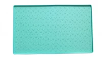 Nuxie Podložka pod psí misku protiskluzová 49 x 31 cm šedá