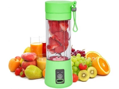 Foxter 2052 Přenosný smoothie mixér 380 ml zelený