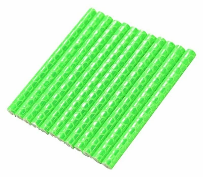 APT Reflexní tyčinky do výpletu kola 12 ks - zelené