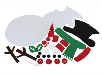 APT AG712C Plstěný sněhulák SnowNice