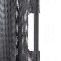 Ruhhy 19381 Svinovací bezpečnostní zábrana 160 x 85 cm šedá