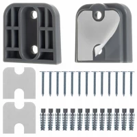 Ruhhy 19381 Svinovací bezpečnostní zábrana 160 x 85 cm šedá