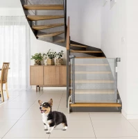 Ruhhy 19381 Svinovací bezpečnostní zábrana 160 x 85 cm šedá