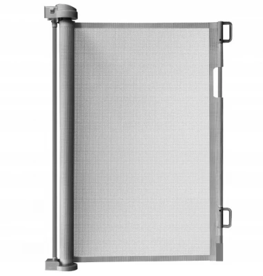 Ruhhy 19381 Svinovací bezpečnostní zábrana 160 x 85 cm šedá