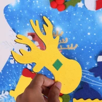 APT AG712B Plstěný vánoční stromeček 100 cm