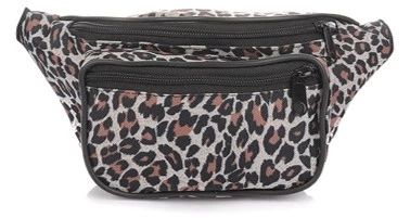 Beltimore P40 Textilní ledvinka s potiskem leopard