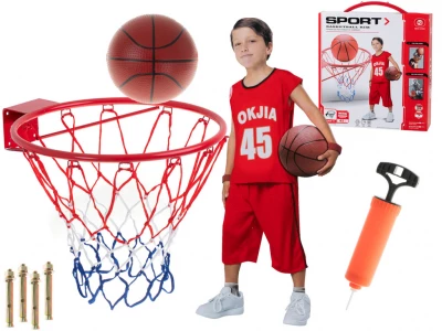 KIK KX5213 Basketbalový koš + míč s pumpičkou