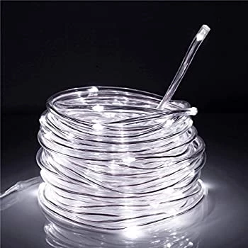 KIK KX5241 Světelný kabel 100 LED, IP44, studená bílá 10 m