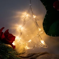 KIK KX5246 Vánoční osvětlení LED stromeček, teplá bílá
