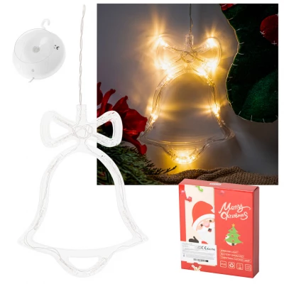 KIK KX5246 Vánoční osvětlení LED zvoneček, teplá bílá