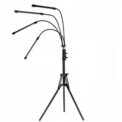 Gardlov 19388 LED Lampička pro pěstování rostlin se stativem, 80 LED, 4 panely 14W