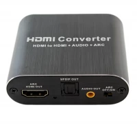 APT AK330 Kompaktní rozbočovač zvuku HDMI to HDMI + Audio + ARC