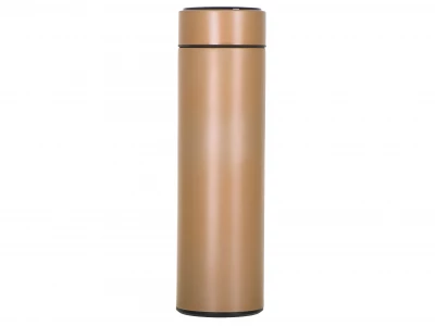 Pronett Termohrnek SMART LCD 500 ml zlatý