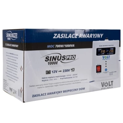 ISO 20784 Záložný zdroj UPS SINUS PRO 1000E 12/230V