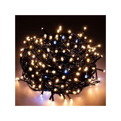 eCa WSC-7767 Vánoční osvětlení 200 LED teplá bílá 15 m