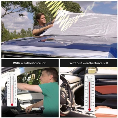 Verk 24183 Magnetická clona na auto proti mrazu a slunci Weather Force 360