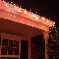 Foxter DAH500 Vianočný svetelný záves FLASH 500 LED, IP44, 30W multicolor 16 m