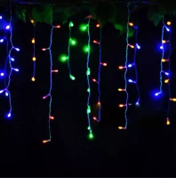Foxter DAH500 Vianočný svetelný záves FLASH 500 LED, IP44, 30W multicolor 16 m