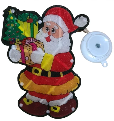 Foxter Svietiaci LED Santa Claus a snehuliak 25 cm