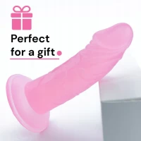 Sensual Anal dildo s přísavkou 15 cm, růžová
