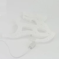 eCa Vianočné LED Sane so sobmi 20 x 30 cm, multicolor