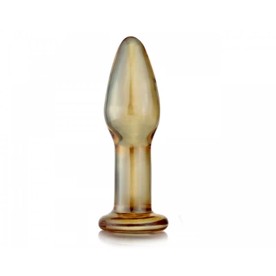 Sensual G63 Anální kolík skleněný 10,3 cm