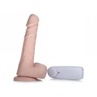 Sensual D24 Gelový vibrátor s přísavkou 16,5 cm