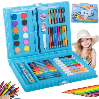 Verk 18244 Výtvarná sada na malování 68 ks modrá