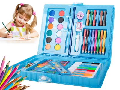 Verk 18244 Výtvarná sada na malování 68 ks modrá