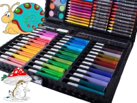 Verk 18243 Výtvarná sada na malování 150 ks černá