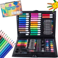 Verk 18232 Výtvarná sada na malování 86 ks černá