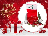 Verk Vánoční pučocha Merry Christmas