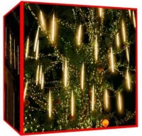 Verk 26021 Vianočné osvetlenie Cencúle 288 LED, 50 cm, IP44, 230V teplé biele